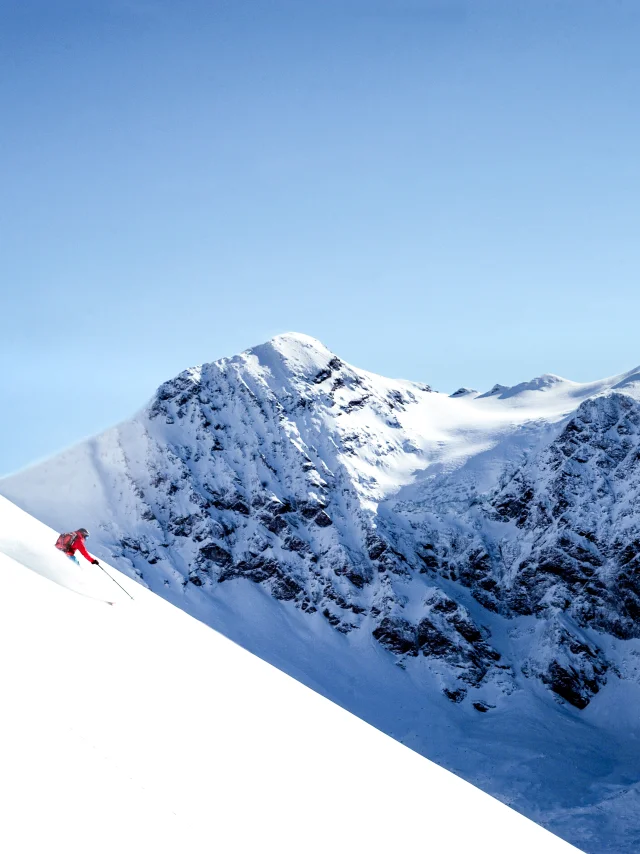 Off-piste Vallon du Clou