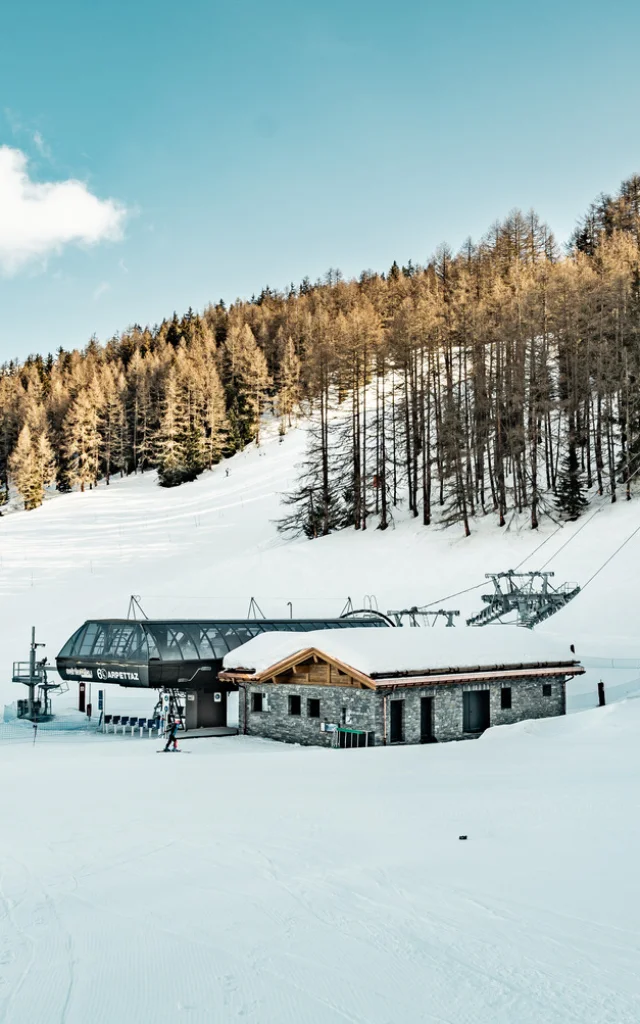Domaine skiable télésiège Arpettaz à Sainte-Foy-Tarentaise