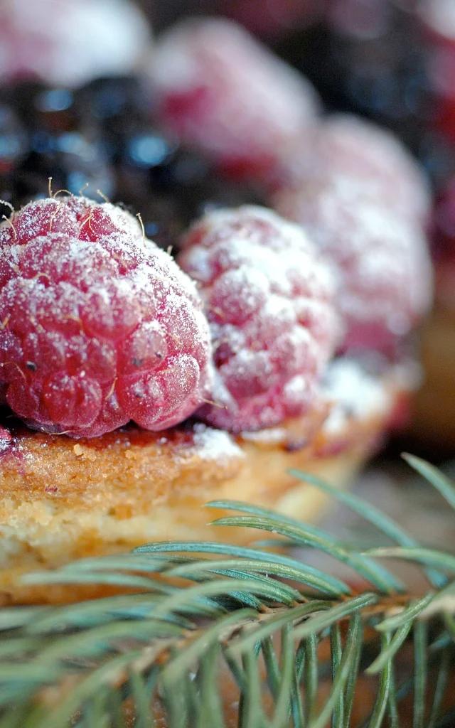Tartelette Framboise Myrtille Anne Marmottan Sainte Foy Tarentaise